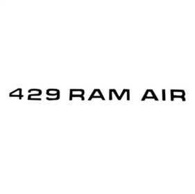 Ram Air Scoop Decal